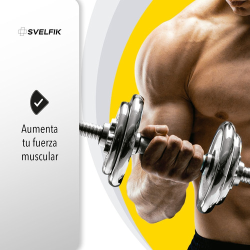 Imagen 4 de 6 de Kit De Mancuernas Pesas Barra Discos Ejercicio Gym 30kg Ms