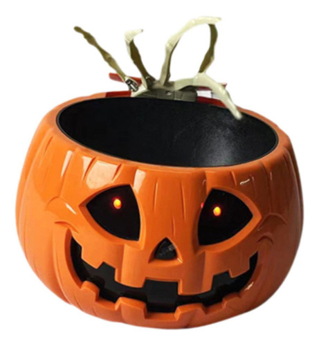 Plato De Caramelos De Halloween, Cuenco Animado Con Calavera