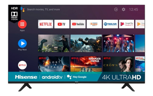 Smart TV Hisense H65 Series 65H6510G LED Android TV 4K 65" 120V