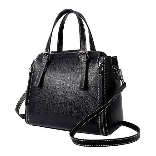 Heshe Genuine Leather Purses Cross Body Bag For Women