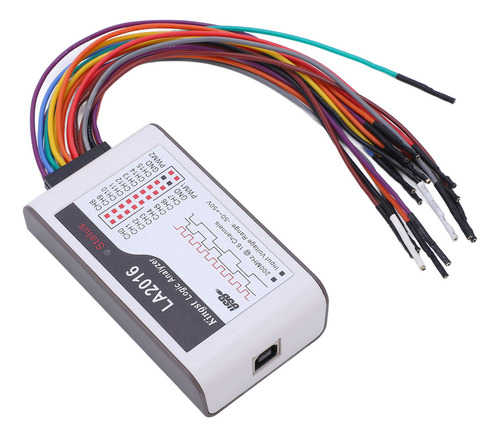 Analyzer Logic Usb 16 Canales Ch0-15 Frecuencia De Muestreo