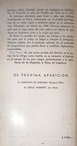 Olimpiadas En Moscú. Dick Francis (l) (Usado)