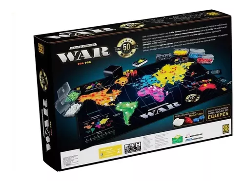 JOGO DE TABULEIRO MESA WAR GROW ORIGINAL NOVO PRONTA ENTREGA