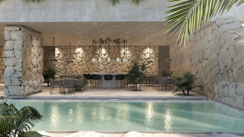 Departamentos (mod. B) En La Playa En Copropiedad En Rosa Palmar, Sisal Yucatán