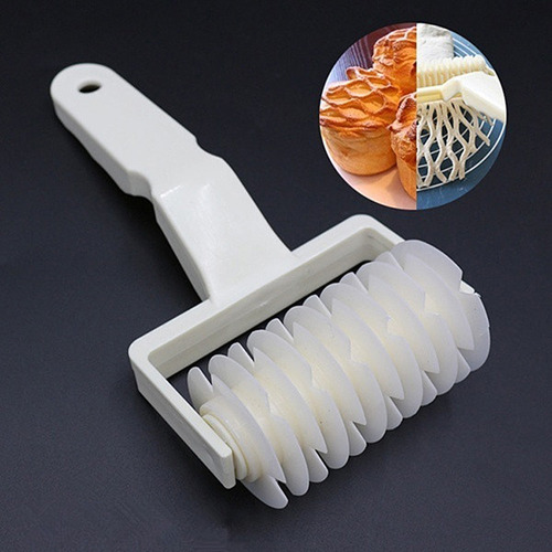 Cutting Wheels Plastic Pizza Roller Mesh Knife