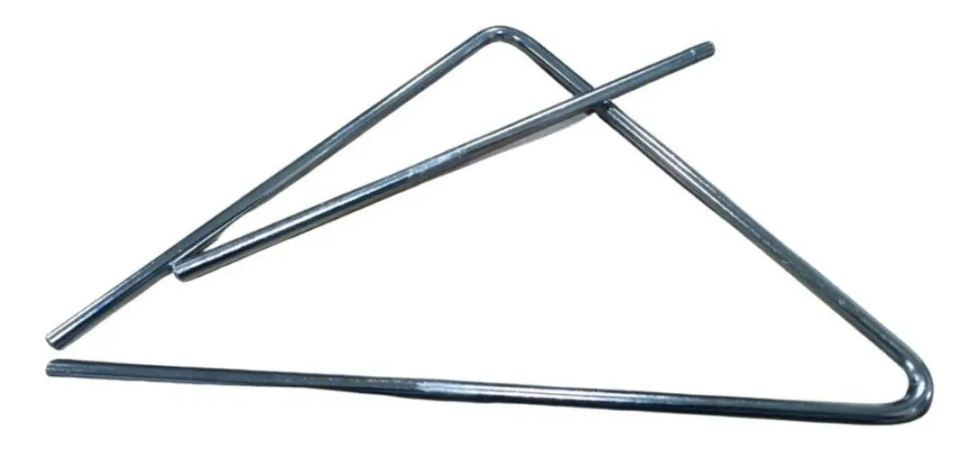 Triângulo Musical Médio 25cm Profissional Aço C/batedor Luen