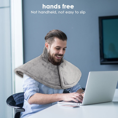 A Almohadilla Termica Para Cuello Y Hombros