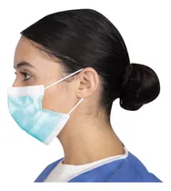 Comprar Cubrebocas Quirúrgico Tricapa Ajuste Nasal Desechable 50 Pzs
