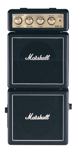 Marshall Ms4 Mini Micro Completa Pila Amplificador De Baterí