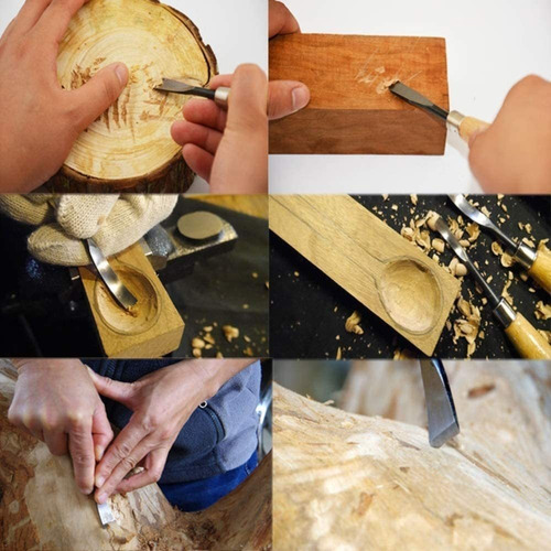 Herramienta De Tallado De Madera Gubias Para Carpintería