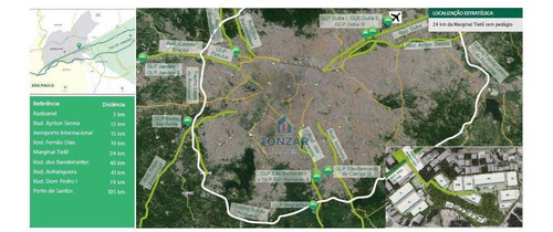 Imagem 13 de 15 de Galpão Modular Para Locação, Parque Logístico, Guarulhos. - Ga0715