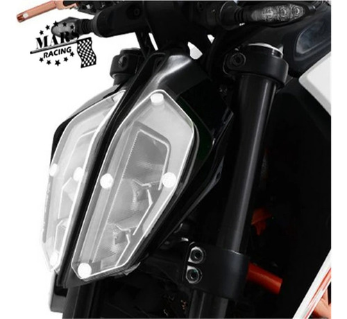 Protector Optica Delantera Ktm Duke 125 #05 Mk Motos