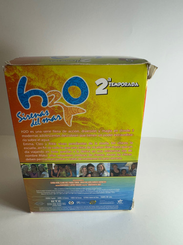 H2o Sirenas Del Mar Serie Segunda Temporada Dvd