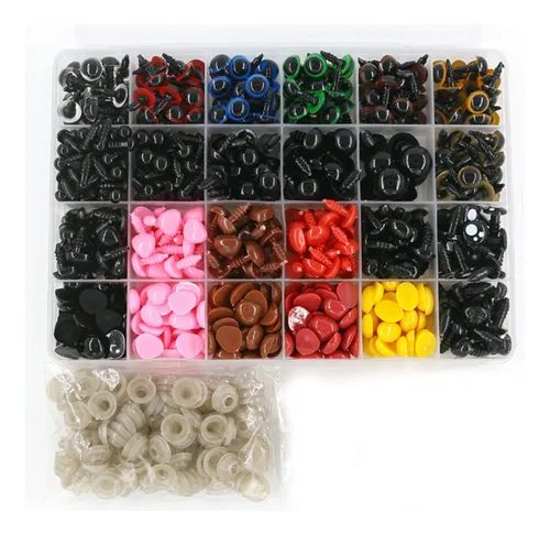 1040 X Ojos Y Nariz De Seguridad Para Amigurumi Ganchillo Ju