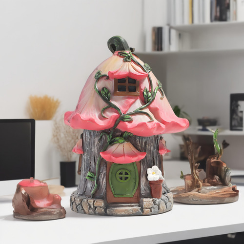 Adornos En Miniatura En L Para Macetas De Jardín Y Resina 00