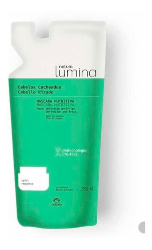 Máscara Para Cabello Ondulado Natura Lumia Repuesto