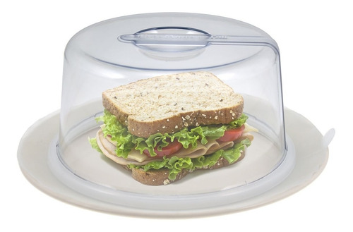 Tapa Universal Para Microondas Pvc Tapa Tortas Oferta