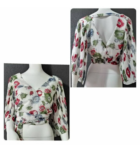 Blusa Juvenil Floral