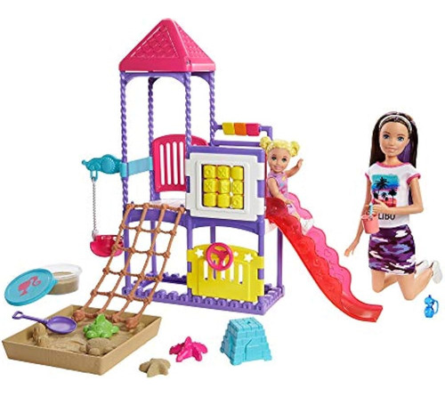 Barbie Skipper Babysitters Inc. Climb 'n Explore Playground 