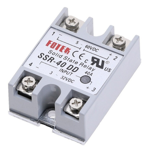 Rele Estado Solido Ssr-40dd, 5~60vdc 40a