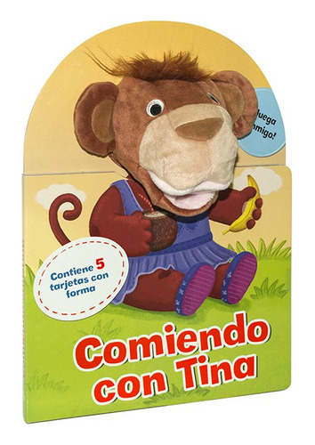 Comiendo Con Tina Libro Interactivo + Títere Y Tarjetas