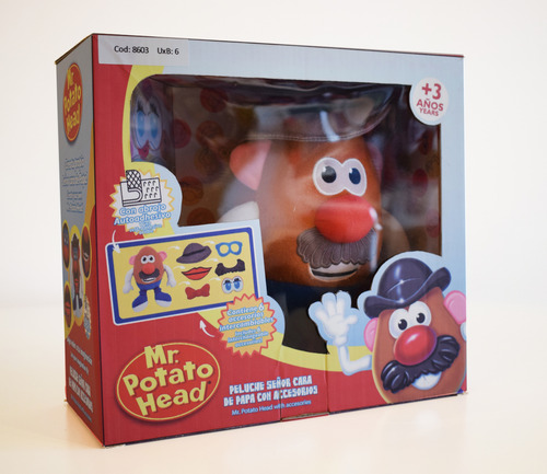 Peluche Señor Cara De Papa Accesorios Con Abrojos Toy Story