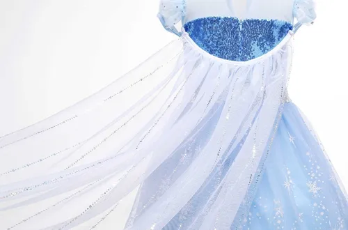 . Vestido Princesa Elsa Frozen 2 Disfraz De Halloween