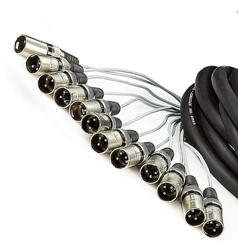 Medusa 12 Vias Com Conectores Combo 18 Mts