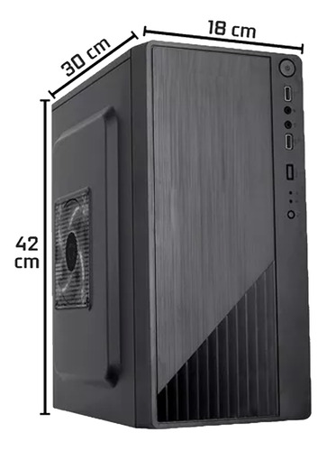 CPU PC Computador Intel Core I5 8500 Ddr4 16gb Ssd 480gb Monitor 20