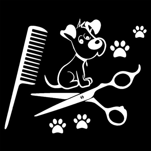 Adesivo De Parede 60x49cm - Cachorro Pet Shop Pets