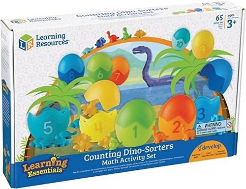 Learning Resources Counting Dino-sorters - Juego De Activida