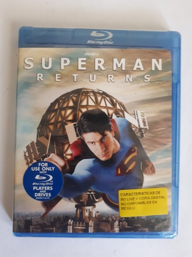 Blu Ray Superman Returns Sellado 