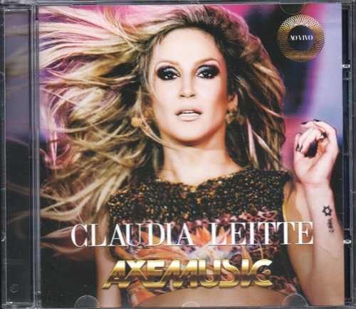 Cd Cláudia Leitte Axemusic Ao Vivo, Novo, Lacrado