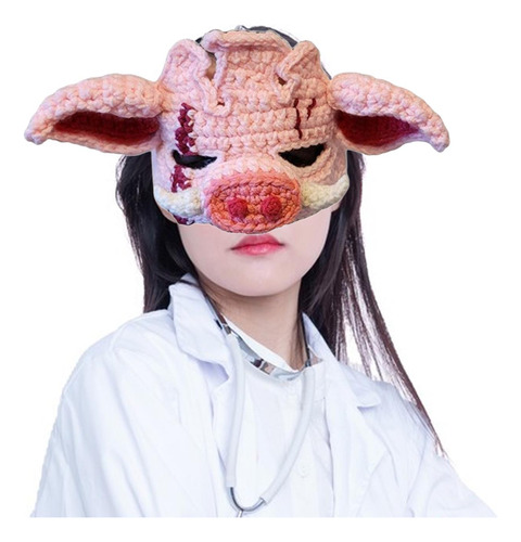 Máscara De Cerdo Cubierta De Cara De Cerdo Compatible Con