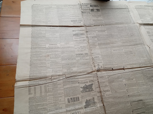 Diario La Nación Año 1888 16 De Noviembre (Usado)
