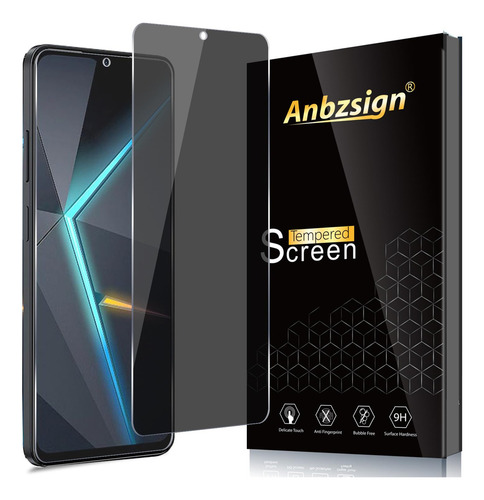 2 Vidrios Templados Para Privacidad Zte Nubia Neo 2 5g