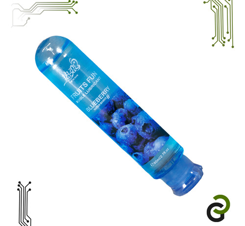 Lubricante Intimo Greenclef De Sabores Comestibles A Base De Agua Sabor Y Aroma A Frutas Arándano 80 Ml