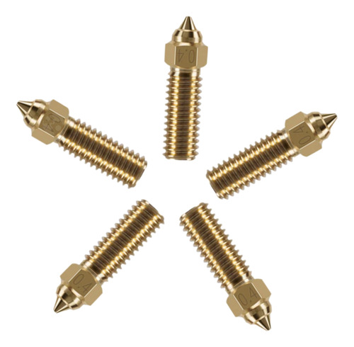 Kit 5x Nozzle 0.4mm P/ K1-k1 Max Ke Para Impressora3d - Full