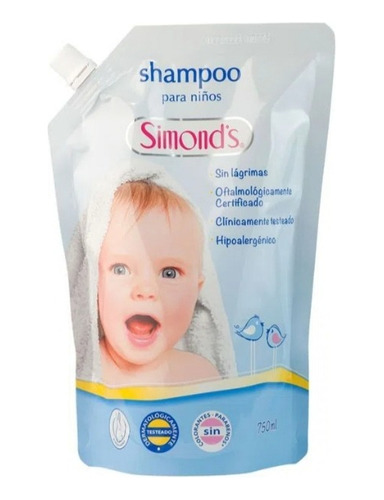 Simonds Shampoo Bebe Doypack 750ml.