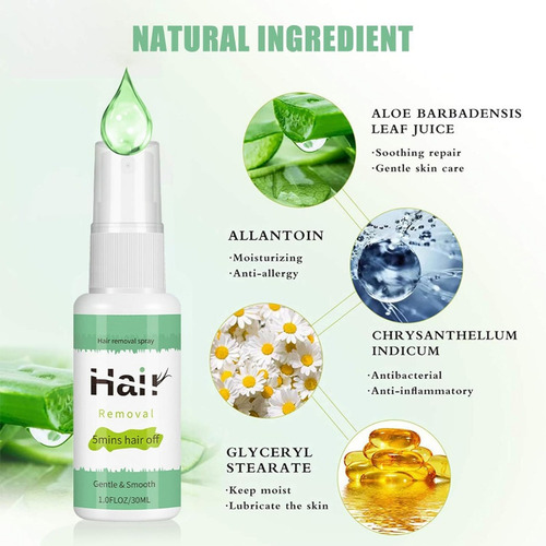 - Spray Depilatorio, Crema Depilatoria For Mujeres Y