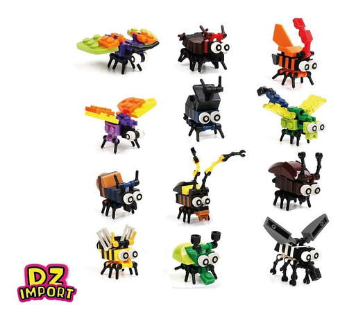 Imagen 3 de 7 de Mini Insectos Para Armar