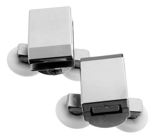 . 2pcs Doble Deslizamiento Puerta De Ducha Cierres Rodillos