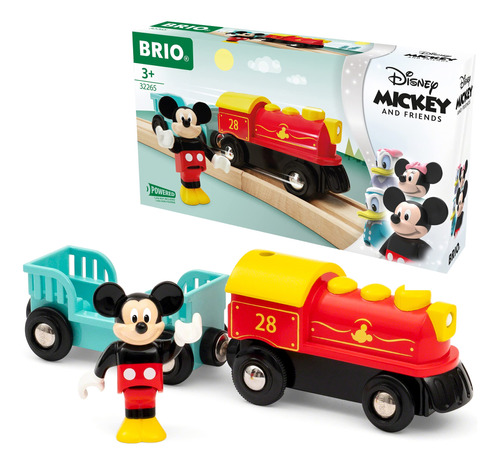 Brio 32265 Mickey Y Amigos De Disney: Tren De Bateras De Mic