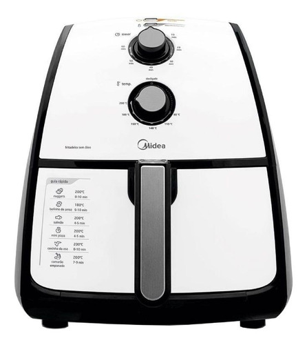 Fritadeira sem óleo Midea FR Liva branca 220V