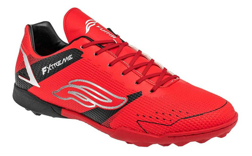 Tenis Futbol Hombre Furia Rojo 817-494