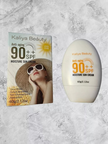 2 Protector Solar 90spf Kaliya Beáuty Resistent Al Agua 60ml