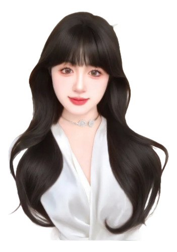 Simulación De Cabello Natural Comfort 1-big Wave-dark