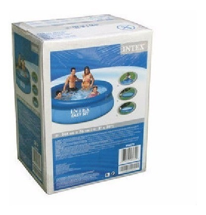 Imagen 2 de 2 de Pileta Redonda Autoportante Easy Set Intex 366x76cm #56420