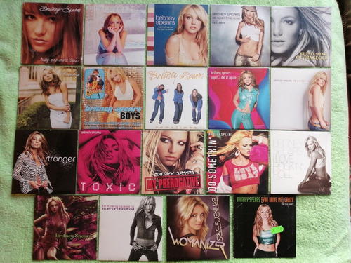 Eam 19 Cd Singles Britney Spears Edicion Americana + Remixes