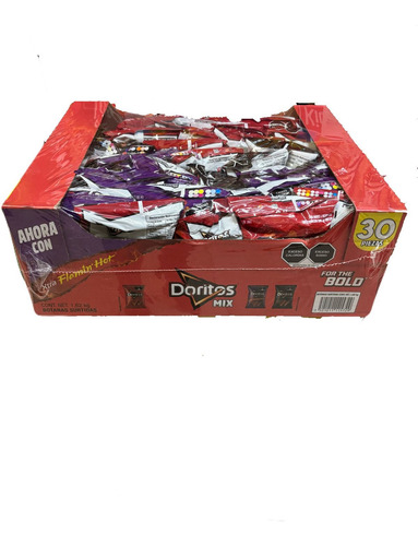 Sabritas Doritos Charola Surtidos 30pz